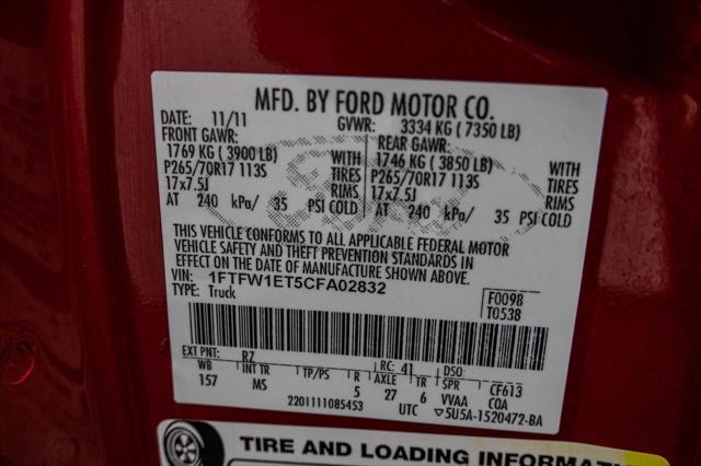 Photo of 2012 Red Ford F-150