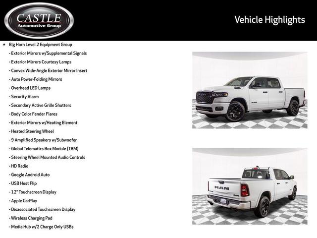 Photo of 2026 Bright White Clearcoat RAM 1500