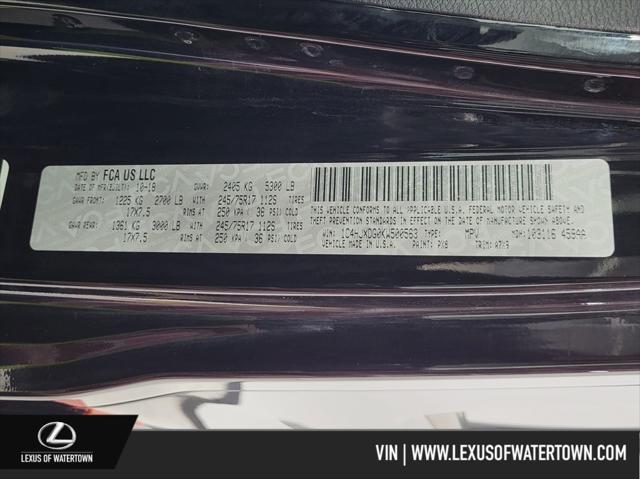 Photo of 2019 Black Clearcoat Jeep Wrangler Unlimited
