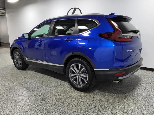 Photo of 2020 Aegean Blue Metallic Honda CR-V
