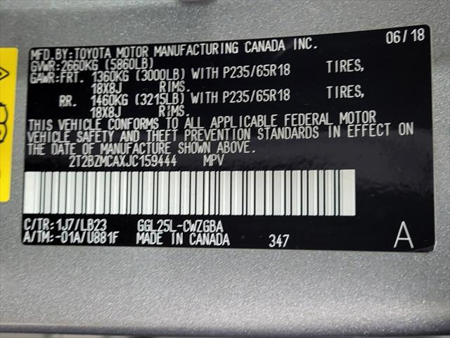 Photo of 2018 Atomic Silver Lexus RX 350