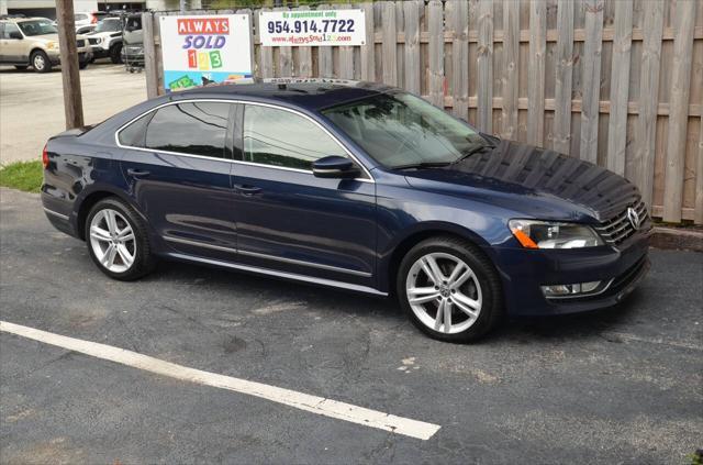 Photo of 2015 Night Blue Metallic Volkswagen Passat