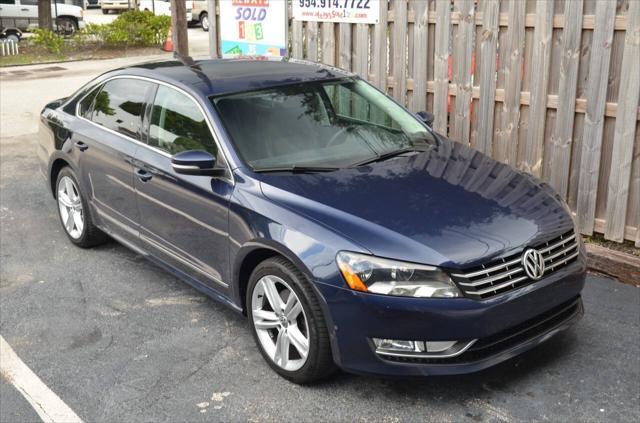 Photo of 2015 Night Blue Metallic Volkswagen Passat