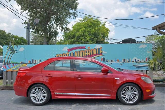 Photo of 2013 Solid Red Suzuki Kizashi