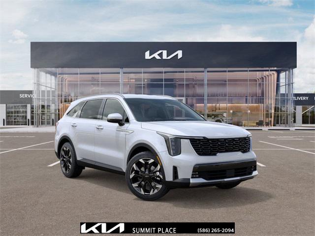 Photo of 2025 Glacial White Pearl Kia Sorento