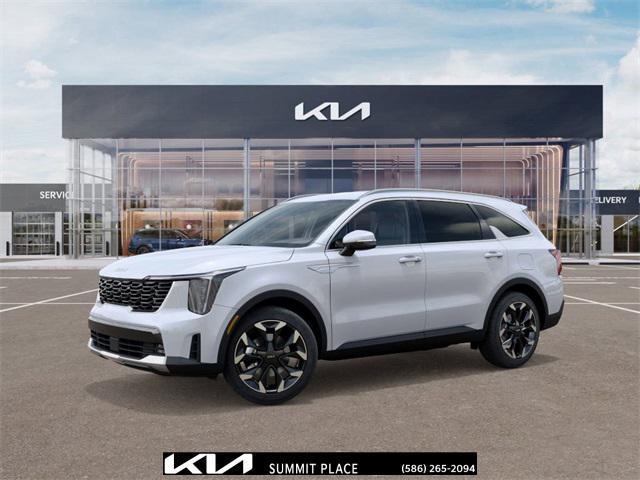 Photo of 2025 Glacial White Pearl Kia Sorento