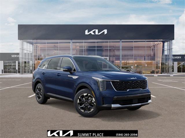 Photo of 2025 Midnight Lake Blue Kia Sorento