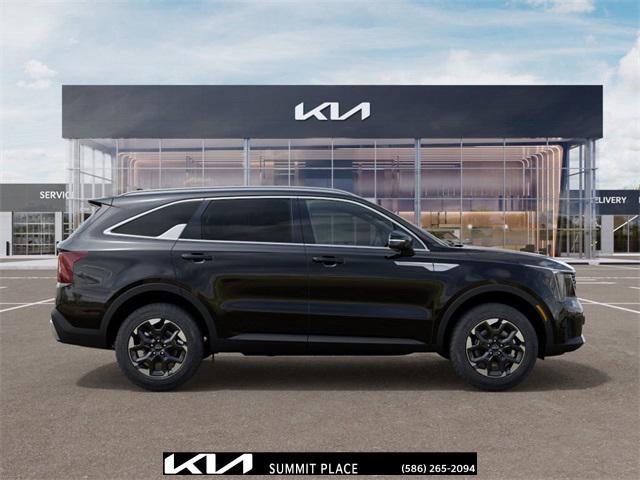 Photo of 2025 Ebony Black Kia Sorento