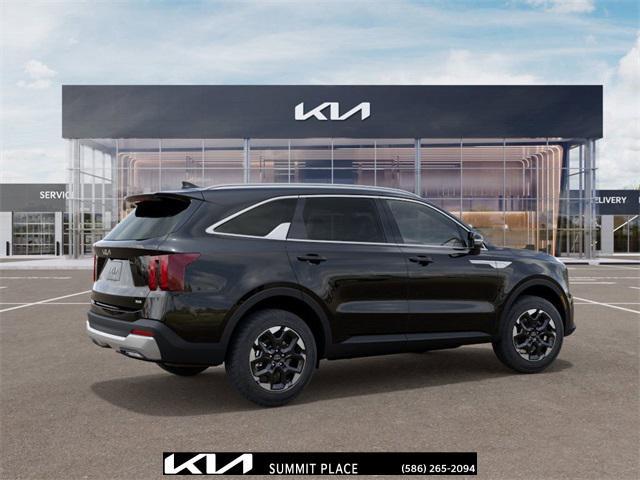 Photo of 2025 Ebony Black Kia Sorento