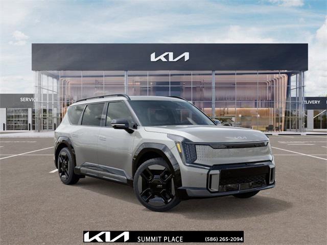 Photo of 2026 Ivory Silver Kia EV9