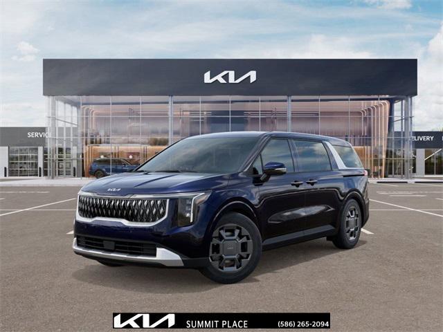 Photo of 2026 Deep Chroma Blue Kia Carnival Hybrid