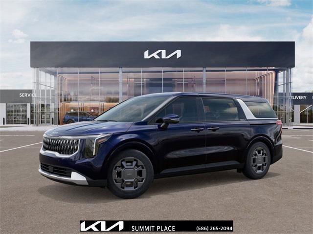 Photo of 2026 Deep Chroma Blue Kia Carnival Hybrid