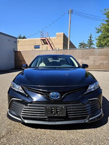 Photo of 2021 Black Toyota Camry Hybrid