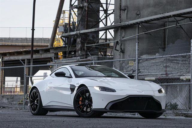 Photo of 2020 Lunar White Aston Martin Vantage