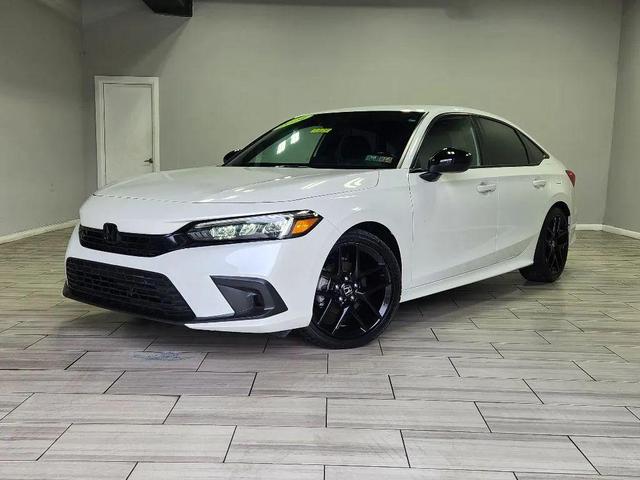 Photo of 2024 Platinum White Pearl Honda Civic