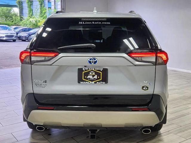 Photo of 2023 Silver Sky Metallic Toyota RAV4 Hybrid