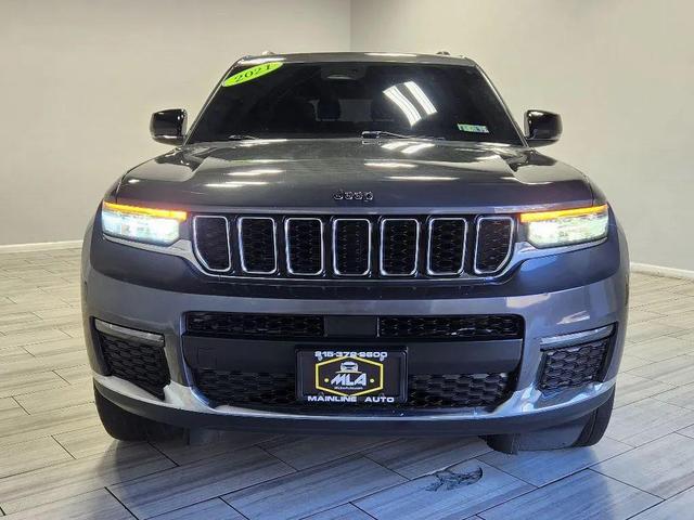 Photo of 2021 Baltic Gray Metallic Clearcoat Jeep Grand Cherokee L