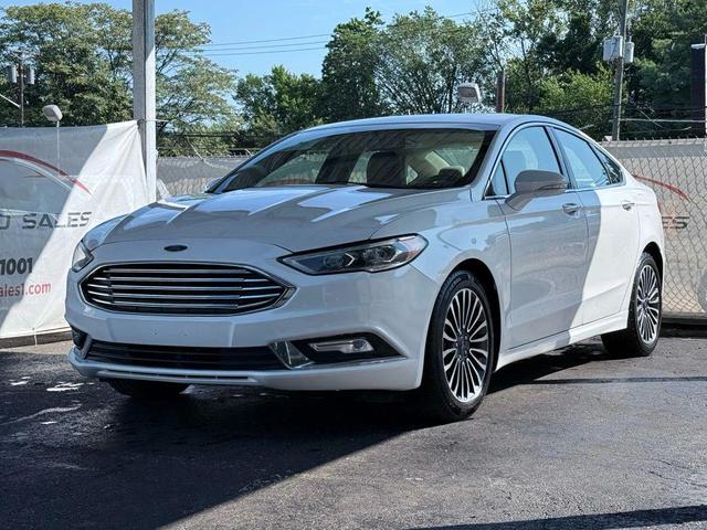Photo of 2017 White Ford Fusion