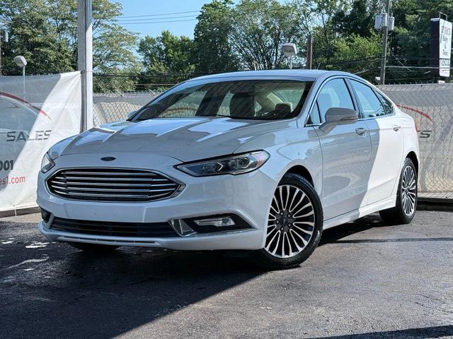 Photo of 2017 White Ford Fusion