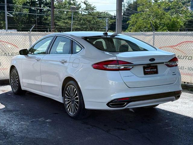 Photo of 2017 White Ford Fusion