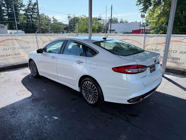 Photo of 2017 White Ford Fusion