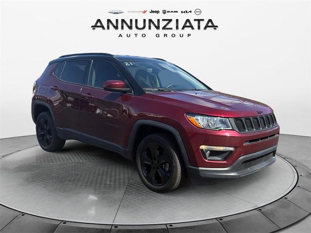 Photo of 2021 Velvet Red Pearlcoat Jeep Compass