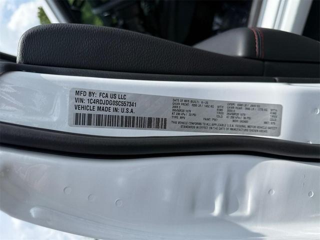 Photo of 2025 White Knuckle Clearcoat Dodge Durango