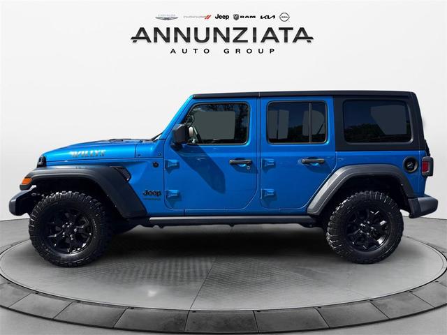 Photo of 2022 Hydro Blue Pearl Jeep Wrangler Unlimited