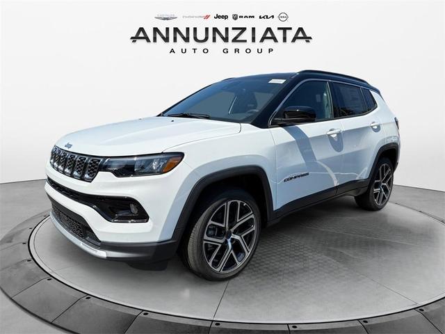 Photo of 2025 Bright White Clearcoat Jeep Compass