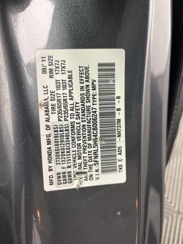 Photo of 2012 Polished Metal Metallic Honda Odyssey