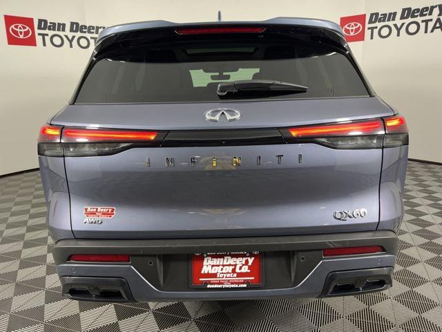 Photo of 2025 Harbor Gray INFINITI QX60