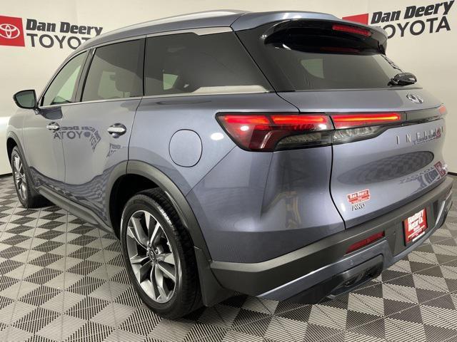 Photo of 2025 Harbor Gray INFINITI QX60