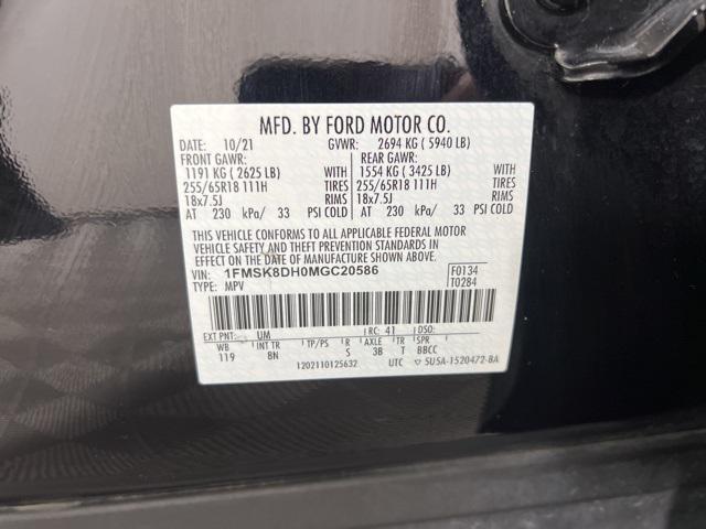 Photo of 2021 Black Metallic Ford Explorer