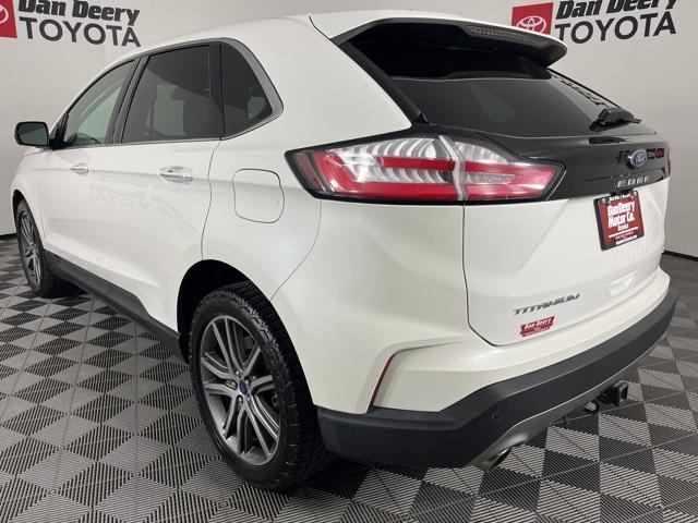 Photo of 2021 Star White Metallic Tri-Coat Ford Edge