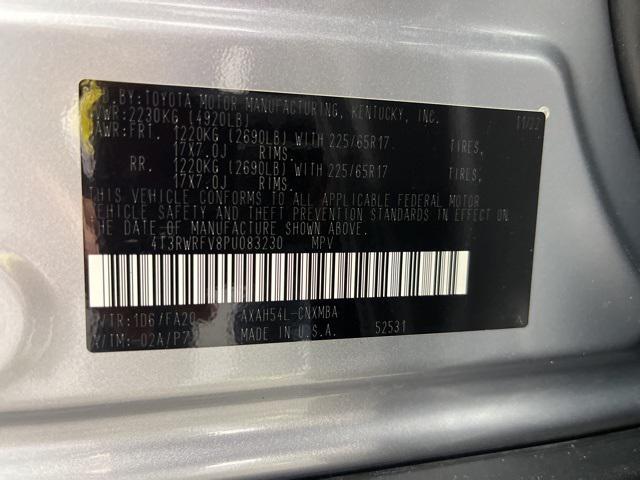 Photo of 2023 Silver Sky Metallic Toyota RAV4 Hybrid