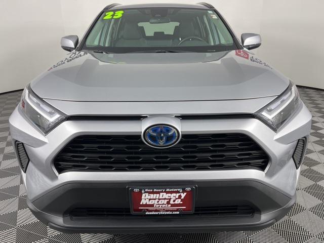 Photo of 2023 Silver Sky Metallic Toyota RAV4 Hybrid