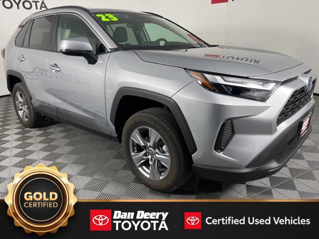 Photo of 2023 Silver Sky Metallic Toyota RAV4 Hybrid