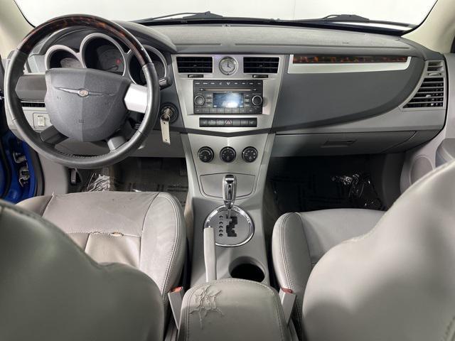 Photo of 2008 Marathon Blue Pearlcoat/Black Vinyl Top Chrysler Sebring