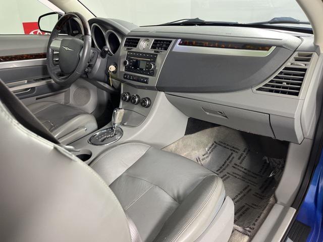 Photo of 2008 Marathon Blue Pearlcoat/Black Vinyl Top Chrysler Sebring