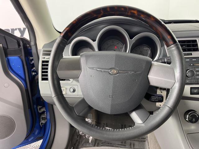 Photo of 2008 Marathon Blue Pearlcoat/Black Vinyl Top Chrysler Sebring