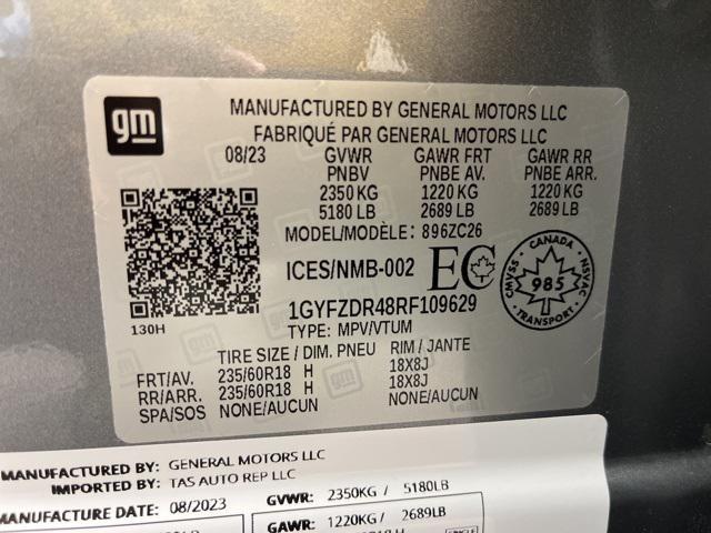 Photo of 2024 Argent Silver Metallic Cadillac XT4