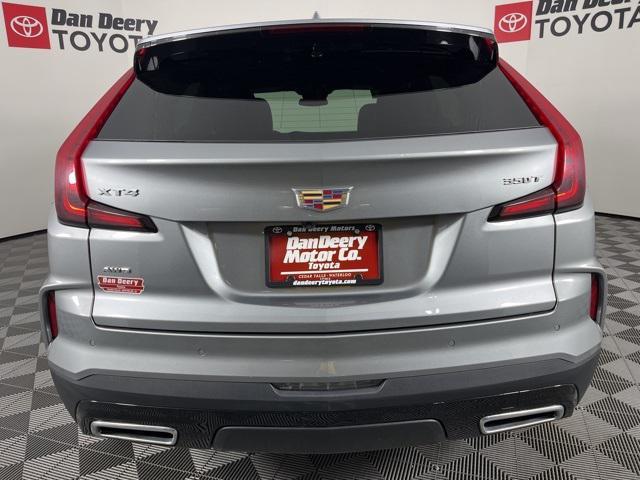 Photo of 2024 Argent Silver Metallic Cadillac XT4