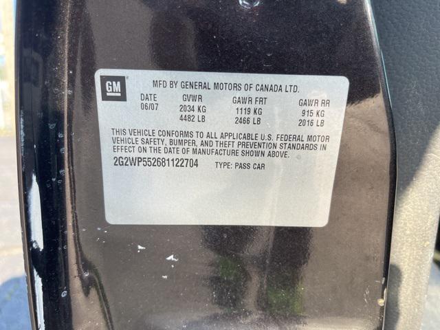 Photo of 2008 Dark Mocha Metallic Pontiac Grand Prix