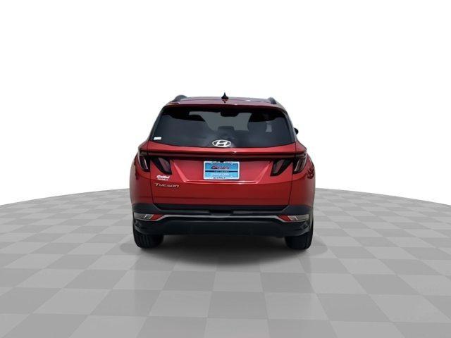 Photo of 2022 Calypso Red Hyundai TUCSON