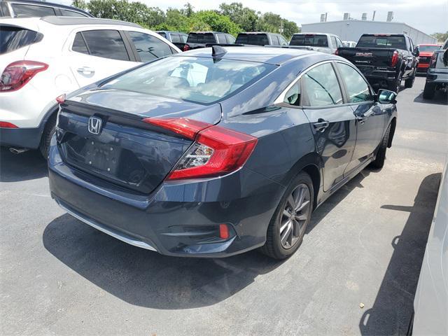 Photo of 2020 Cosmic Blue Metallic Honda Civic