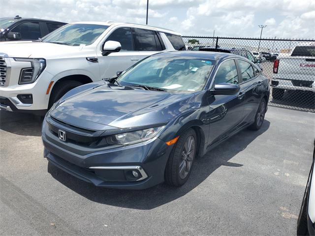 Photo of 2020 Cosmic Blue Metallic Honda Civic