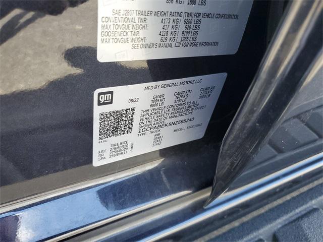 Photo of 2022 Dark Ash Metallic Chevrolet Silverado 1500