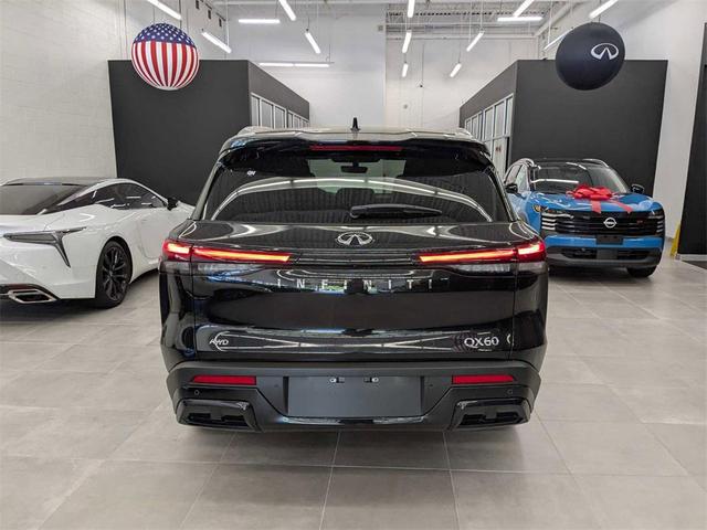 Photo of 2025 Mineral Black INFINITI QX60