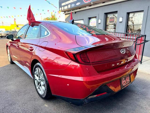 Photo of 2023 Ultimate Red Hyundai SONATA