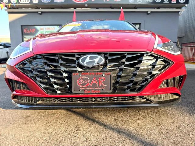 Photo of 2023 Ultimate Red Hyundai SONATA